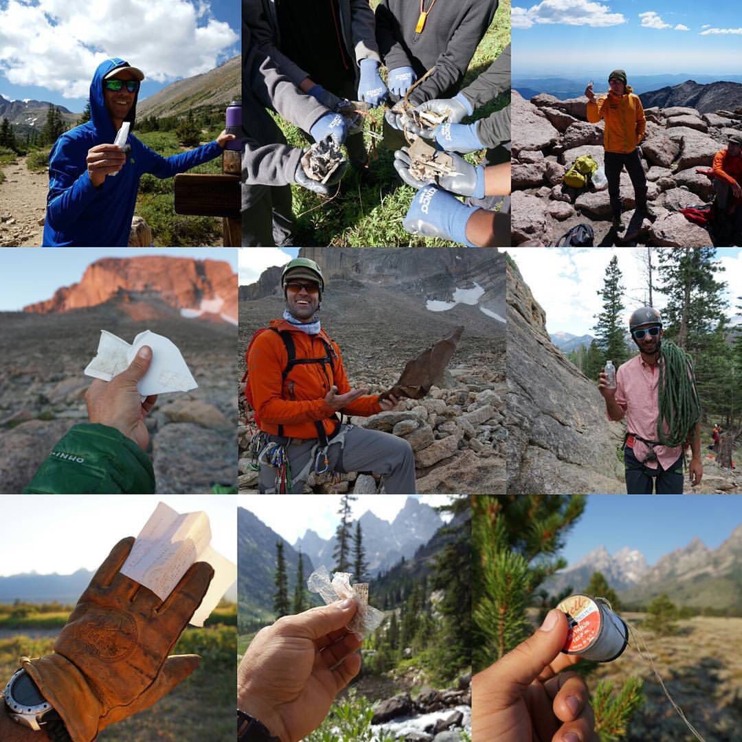 trashtag collage